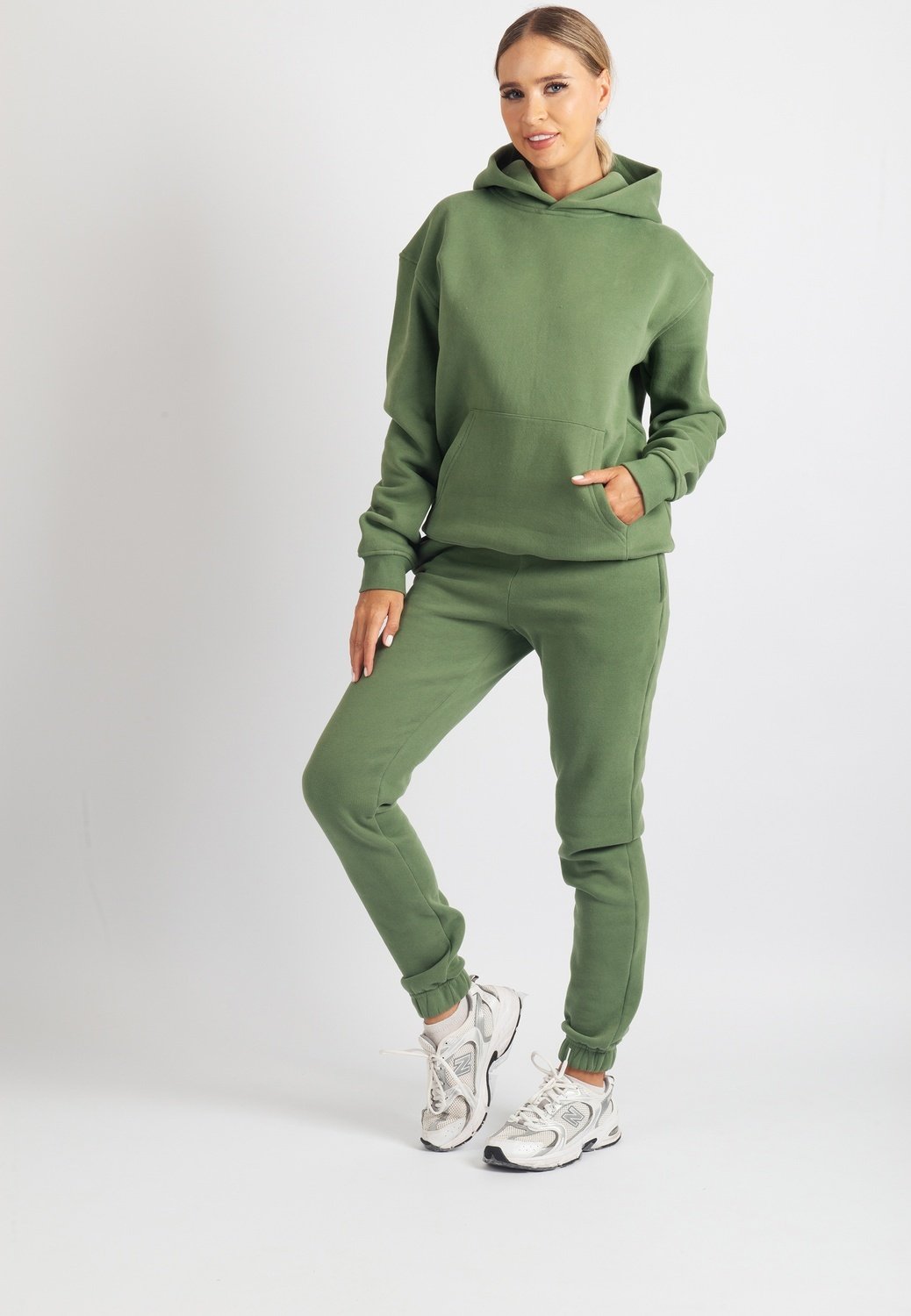 Harper Branded Hoodie (Green)