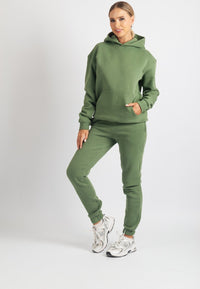 Harper Branded Hoodie (Green)