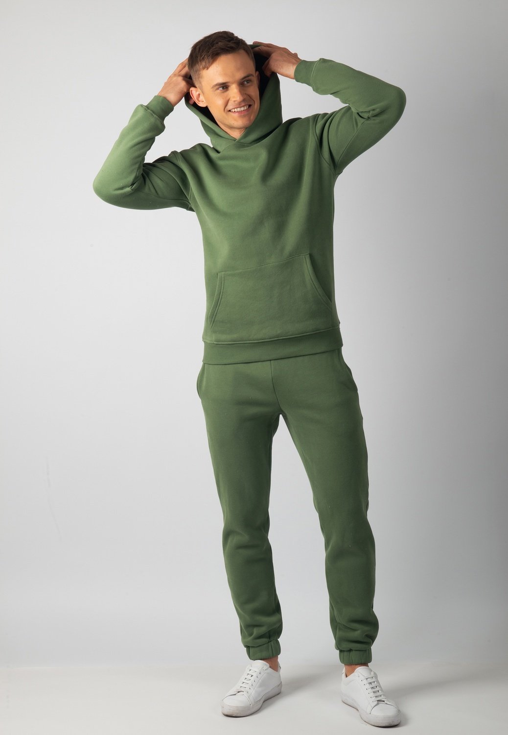 Hudson Branded Hoodie (Green)