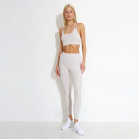 Rikke Leggings Ribbed panel